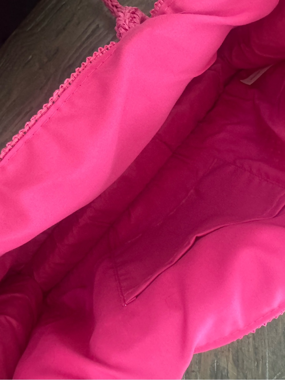 Juicy Couture Pink Woven Tote Bag With Bracelets - Picture 4 of 8